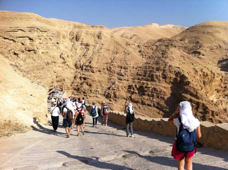 Terra-Santa-deserto-Gerico-pellegrinaggio