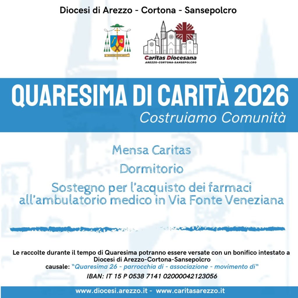 QUARESIMA DI CARITA’ 2026