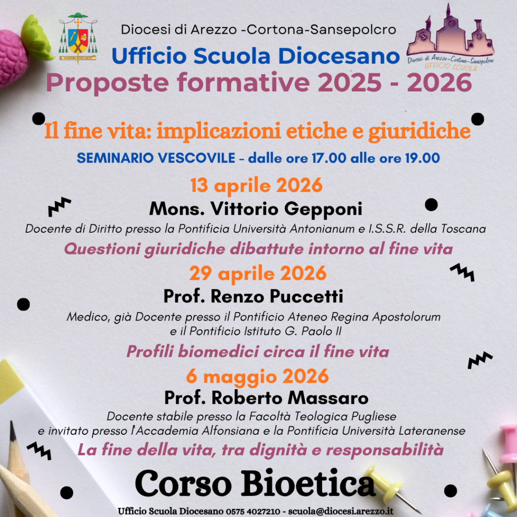 Corso Bioetica 2026